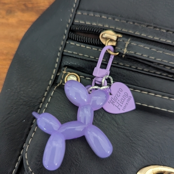 2/$15 Cute Balloon Dog Keychain/Pendent/Jewelry Key Ring Accessories/Gift - Picture 2 of 2